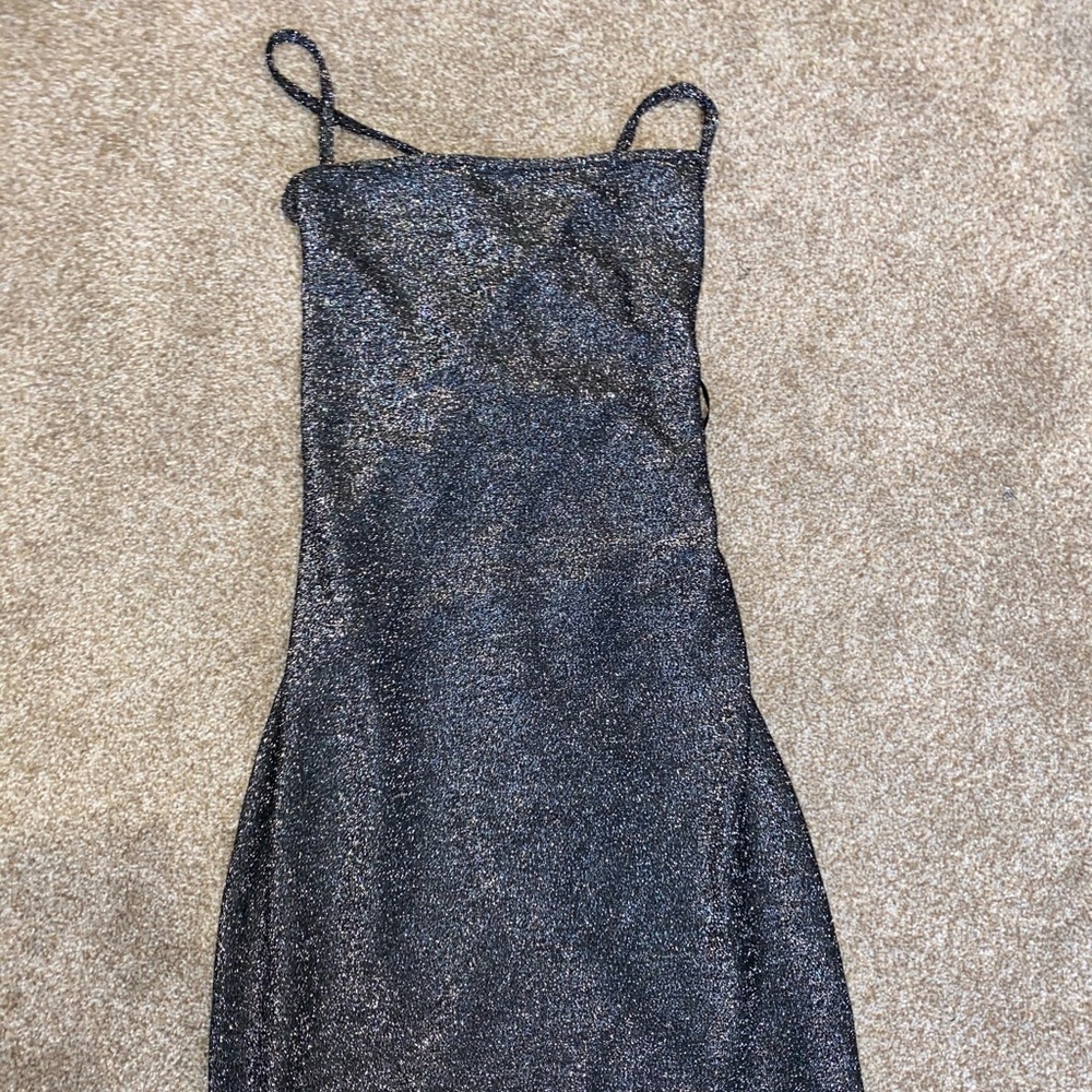 Sparkling tight mini dress
